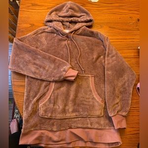 Dusty Pink Cozy Colsie Hoodie M